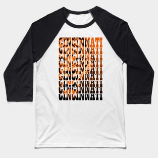 Cincinnati Bengals mascot Baseball T-Shirt